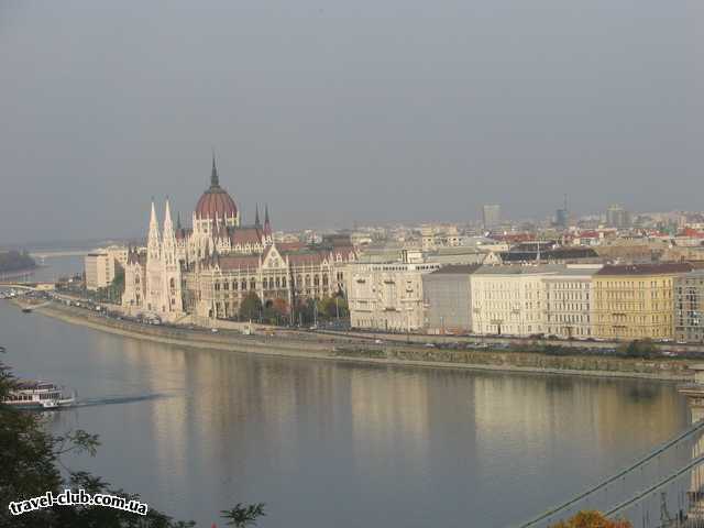  Венгрия  Будапешт  Вид на парламент 