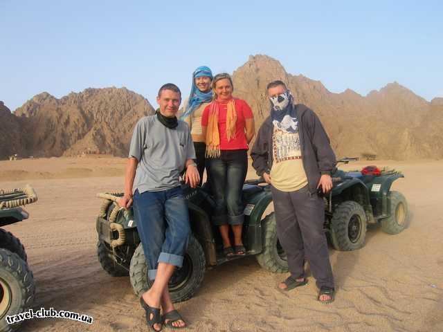  Египет  Шарм Эль Шейх  Sonesta beach 5*  на квадроциклах в пустыню!!!