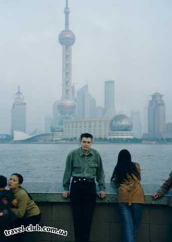  Китай  Шанхай вид на Сити