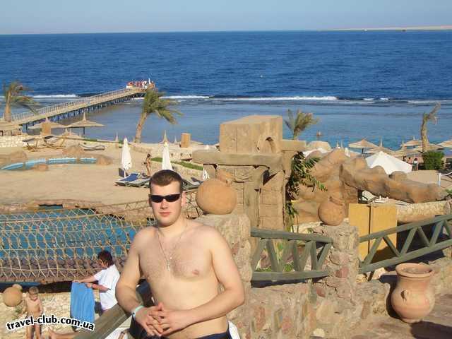  Египет  Шарм Эль Шейх  Calimera hauza beach resort 4*  Плетёный мостик, ночью очень красиво, водичка под ним п
