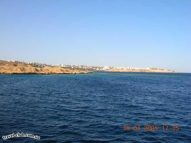  Египет  Шарм Эль Шейх  Domina Coral Bay  А так выглядит отель с моря. Кстати, отель самый большо