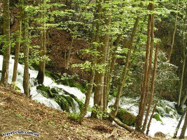  Украина  Крым  Большой Каньон  водопадик