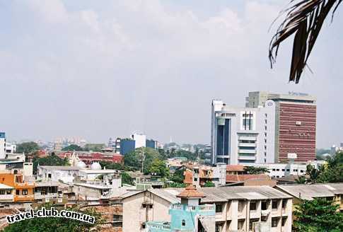  Шри-Ланка  Таким виден Коломбо смотрящим на город из окон деловог