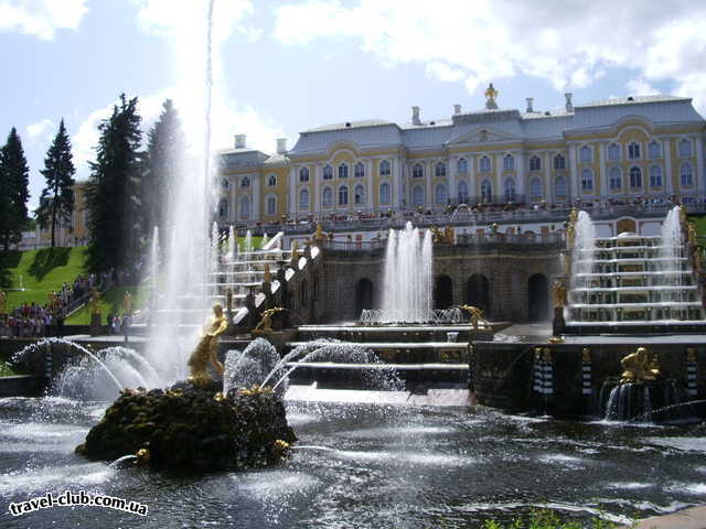  Россия  Ст.Петербург  Петергоф. Фонтаны.