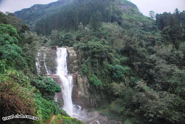  Шри-Ланка  ..один из многих водопадов по пути в г.Нувара-Элия..