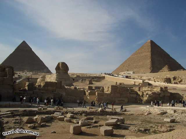  Египет  Хургада  Le pasha resort 4*  Сфинкс, охраняющий пирамиды