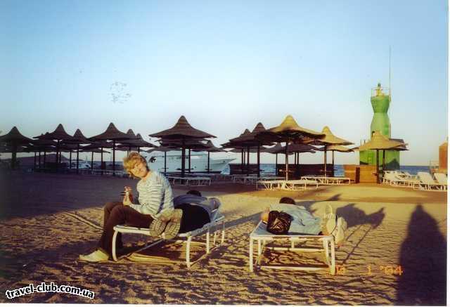  Египет  Хургада  Grand azur (horizon) 4*  Ждем автобус и домой. Январь 2004