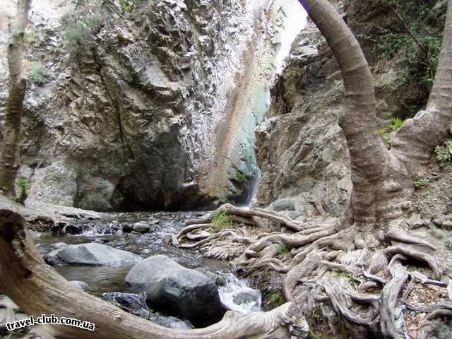  Кипр  Айа-Напа  Водопад
