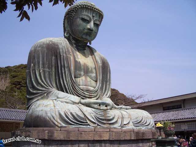  Япония  Kamakura  Статуя Будды. Камакура-первая столица Японии.