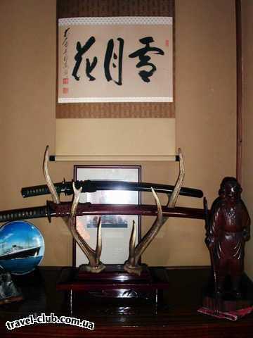  Япония  Токио  Самурайские мечи