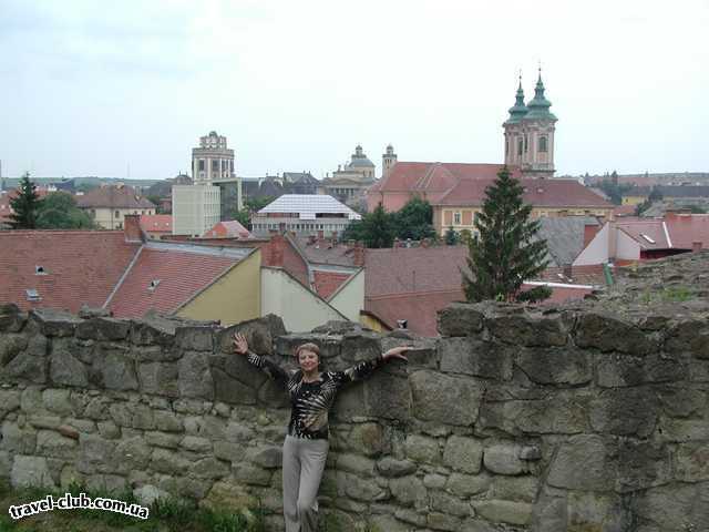  Венгрия  Будапешт  Argo  Эгер. Вид из крепости на город.