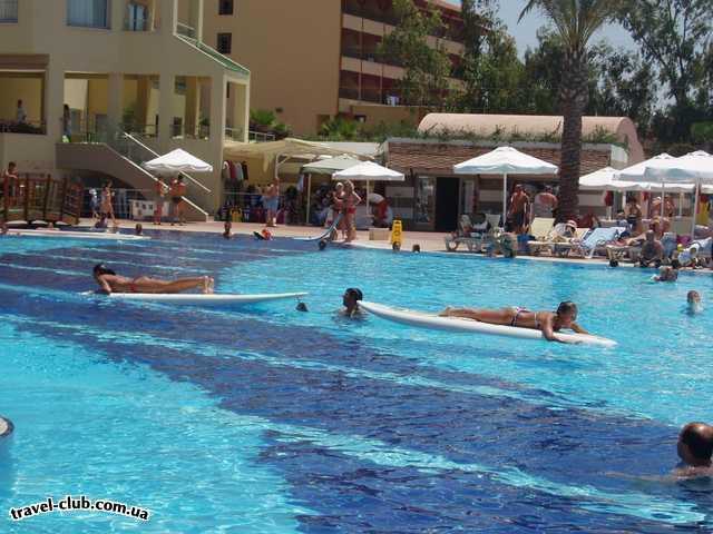  Турция  Сиде  Silence beach resort 5*  конкурс на серфе у бассейна