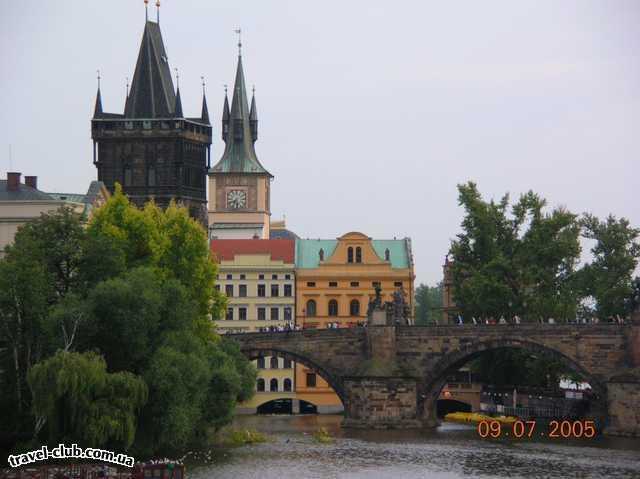  Чехия  Прага  Великолепная Прага в дождливый день