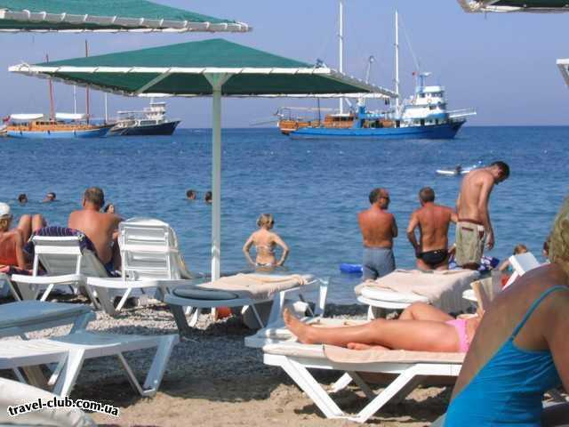  Турция  Кемер  Meder resort 5*  Пляж