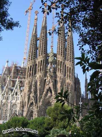  Испания  Барселона Собор Святого семейства
