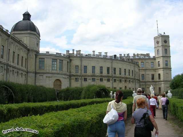  Россия  Ст.Петербург  Дворец в Гатчине. Путь держим к парку и садам.