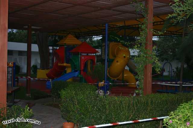  Турция  Алания  Alantur club 4*  Детская площадка. Для детей раздолье.