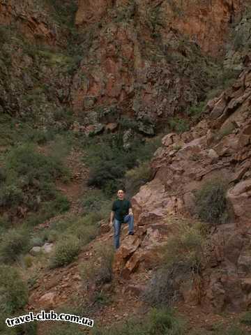  США  New Mexico  Jemez. Смотровая площадка около Gillman Tunnels/ Guadalupe River<br />
