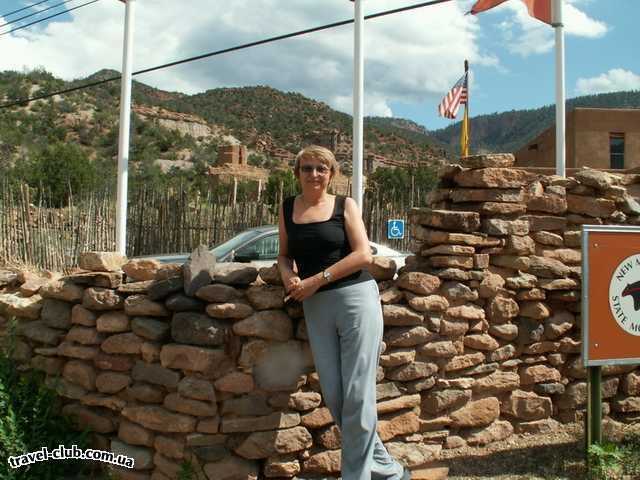  США  New Mexico  Jemez State Monument
