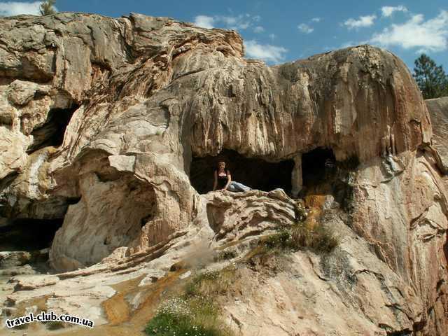  США  New Mexico  Jemez. Battleship Rock.