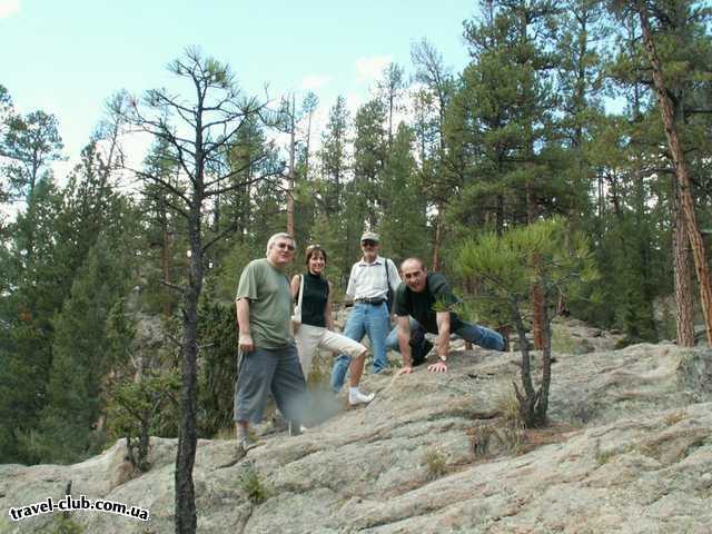  США  New Mexico  Jemez. В горах у водопада Jemez Falls.