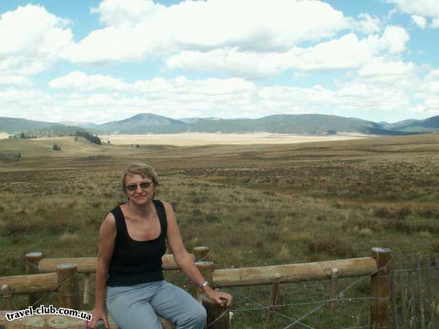  США  New Mexico  Долина бизонов