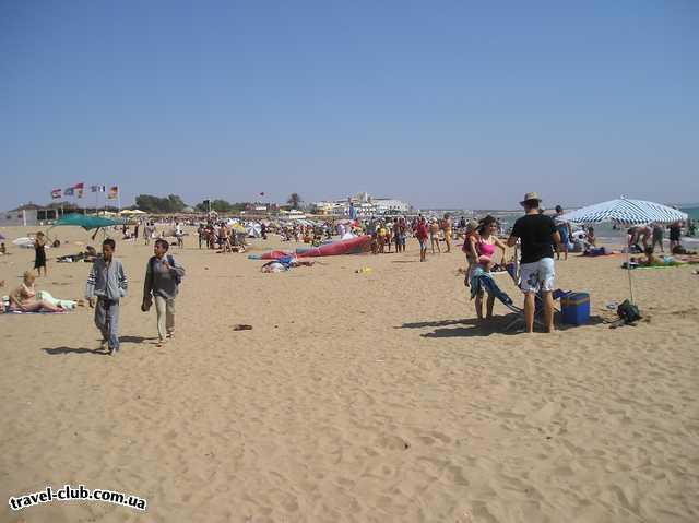  Марокко  Agadir Beach club  пляж