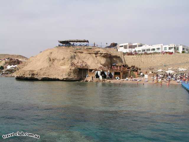 Египет  Шарм Эль Шейх  Royal Rojana Resort 5*  Вдалеке видно наш пляж;)