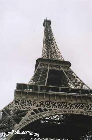  Франция  Париж  Вот она красавица-Эйфелева башня!