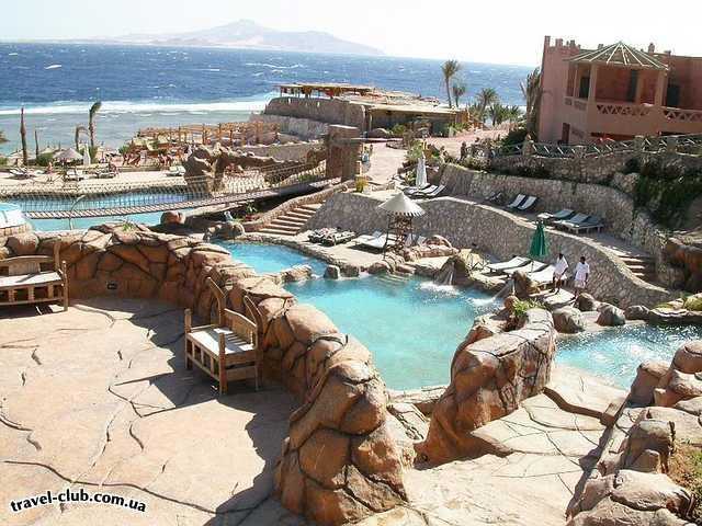  Египет  Шарм Эль Шейх  Hauza Beach Resort 4+ (Ex. Calimera)  Вид на море через аквапарк