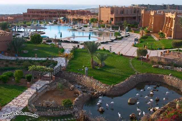  Египет  Шарм Эль Шейх  Calimera hauza beach resort 4*  Вид на центральную часть