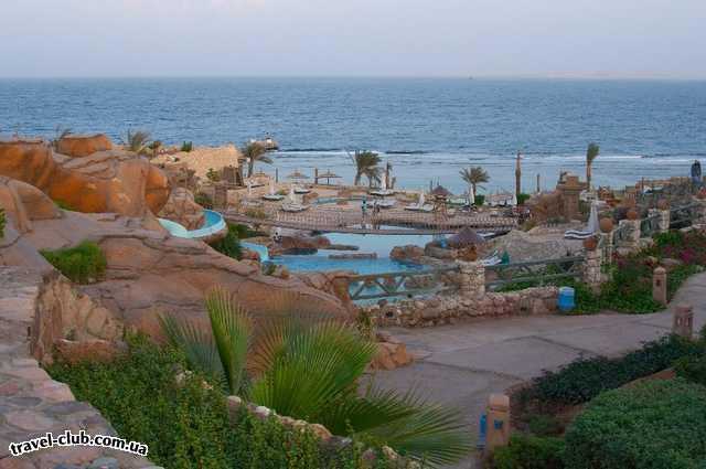  Египет  Шарм Эль Шейх  Calimera hauza beach resort 4*  Аквапарк (висячий мост)