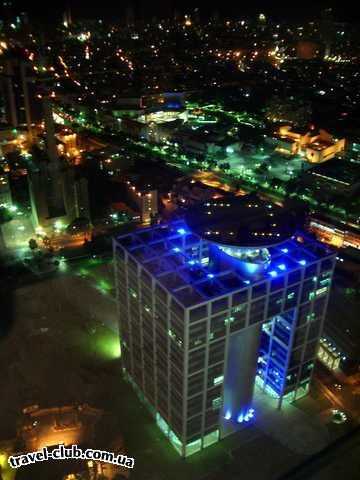 Израиль  ашдод  Ночной Тель-Авив с 49 этажа