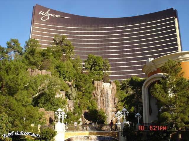  США  Лас-Вегас  Hotel the Mirage  Отель Wynn- это один из самых новых отелей