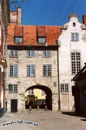  Латвия  Рига  Рига.Шведские ворота,1698 г.