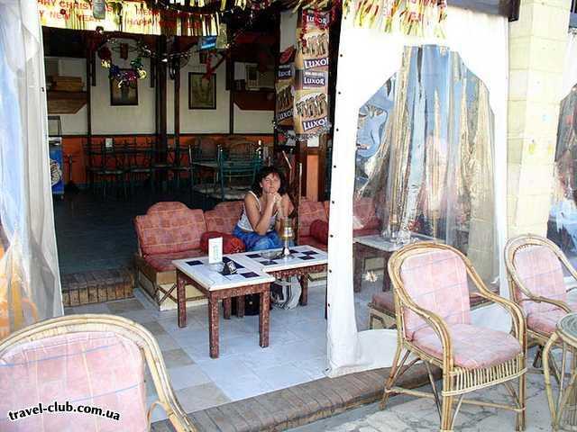  Египет  Хургада  Sultan beach 4*  Кафе напротив отеля