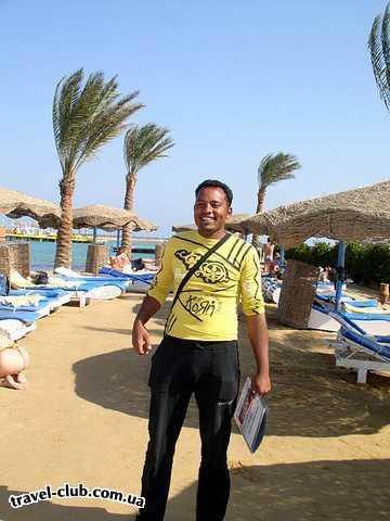  Египет  Хургада  Sultan beach 4*  Парень Мидо продает экскурсии