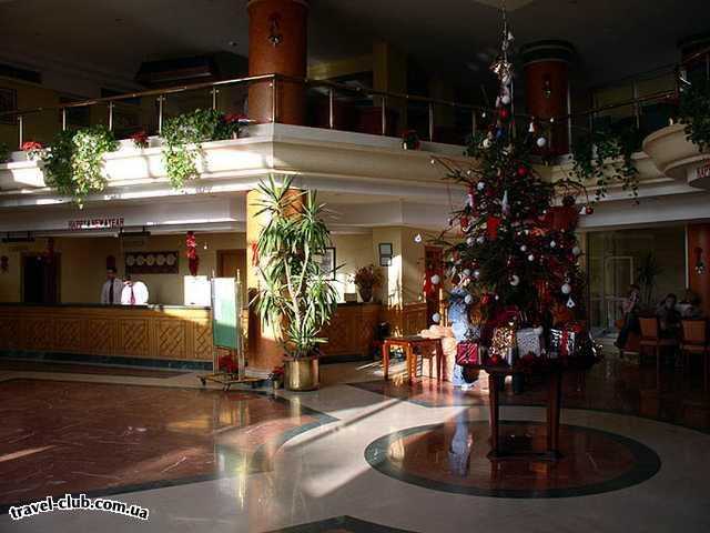  Египет  Хургада  Sultan beach 4*  Холл отеля