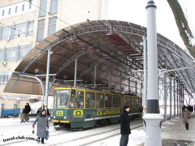  Украина  Львов  закрытый трамвайный портал