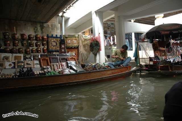  Таиланд  Паттайя  Плавучий рынок .Аналог Венеции
