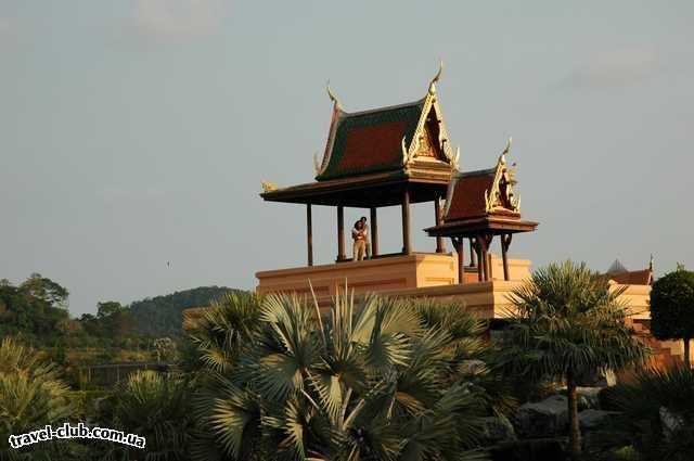  Таиланд  Паттайя  Храм в ПАРКЕ ОРХИДЕЙ