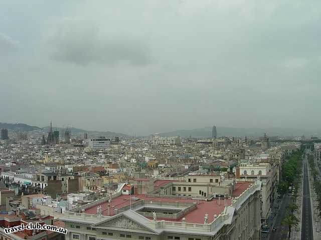 Испания  Коста дель Мересме, Калелла  President ***  Барселона - Вид сверху (из "Колумба")