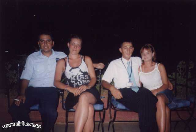  Турция  Алания  Grand incekum 3*  (слева направо)Мурат, я, Султан и Шура.