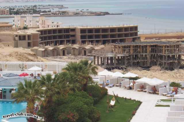  Египет  Хургада  Hilton plaza 5*  Вид из номера