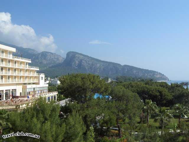  Турция  Кемер  Rixos hotel beldibi 5*  Вид из нашего окна.