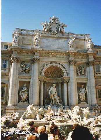  Италия  Roma, Fontana di Trevi
