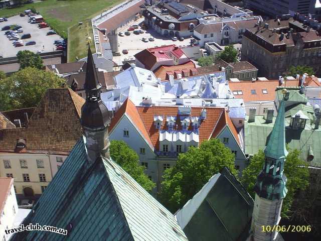  Эстония  Таллинн  Scane  вид на город