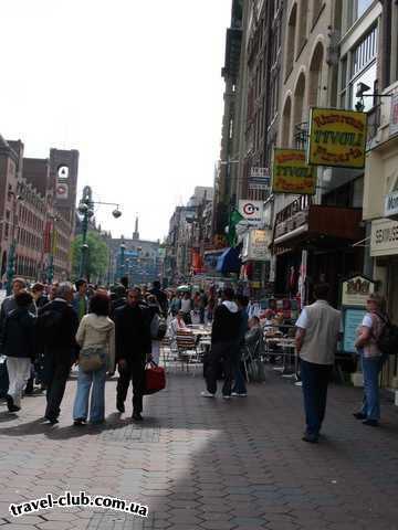  Голландия  Улица Дамрак.