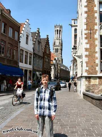  Бельгия  Брюгге  Белфорт, или Дозорная башня, один из красивейших памят