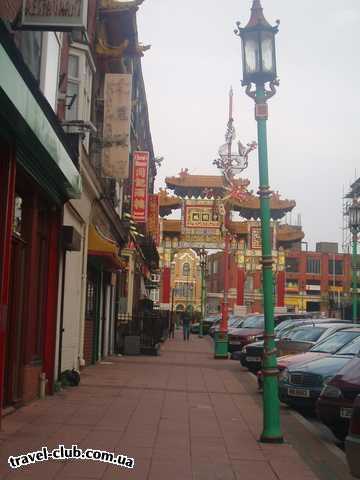  Англия  China Town in Liverpool